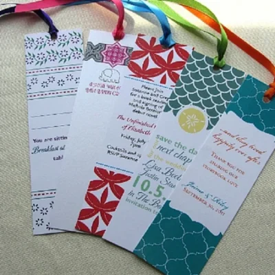 Laminated Bookmarks