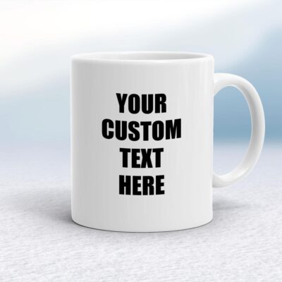 Personalized White Photo Mug