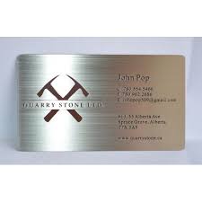 Metallic Business Card