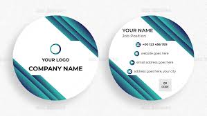 Circle Business Card