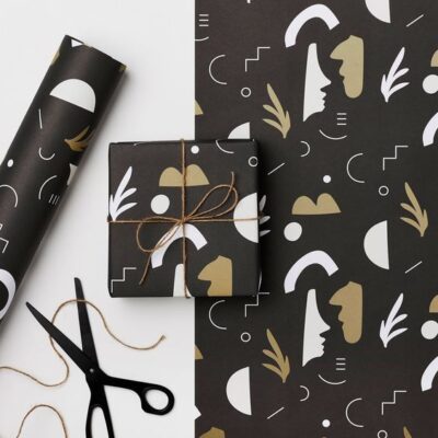 Pre-printed Gift Wrapping Papers