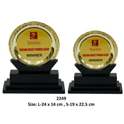 Shield Trophy wooden Round - 2249